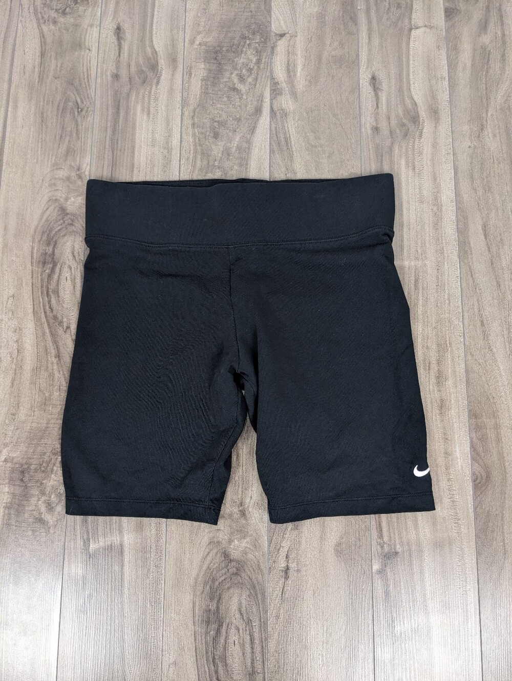 Nike Women's Exercise Running Bike Shorts Black High Rise Size X-Large